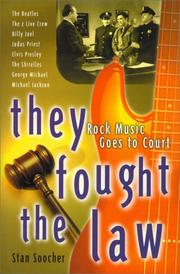 Cover of: They Fought the Law by Stan Soocher