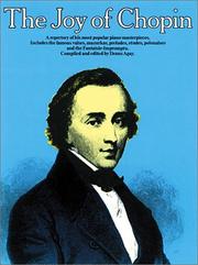Cover of: The Joy Of Chopin (Joy Of...Series)