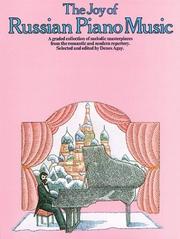 Cover of: The Joy Of Russian Piano Music (Joy Of...Series)