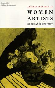 Cover of: An encyclopedia of women artists of the American West by Phil Kovinick