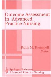 Cover of Outcome Assessment in Advanced Practice Nursing