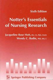 Cover of: Notter
