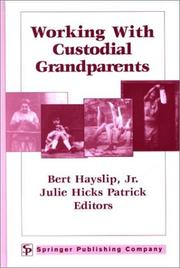Cover of: Working With Custodial Grandparents
