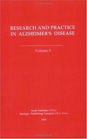 Cover of: Research And Practice In Alzheimer's Disease
