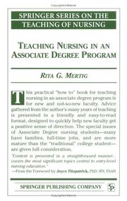 Cover of: Teaching Nursing in an Associate Degree Program