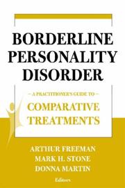 Cover of: Borderline Personality Disorders: A Practitioner's Guide to Comparative Treatments (Comparative Treatment)