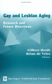 Cover of: Gay and Lesbian Aging by 