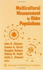 Cover of: Multicultural Measurement in Older Populations