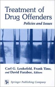 Cover of: Treatment of Drug Offenders by Carl G. Leukefeld, David Farabee