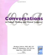 Cover of: Conversations In Critical Thinking And Clinical Judgement (Conversations in)