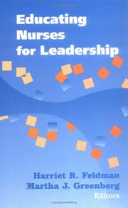 Cover of: Educating Nurses For Leadership | 