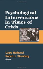 Cover of: Psychological interventions in times of crisis