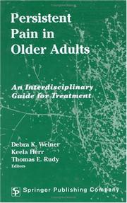 Cover of: Persistent Pain In Older Adults by 
