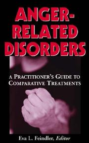Cover of: Anger-Related Disorders by Eva L. Feindler