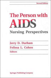 Cover of: The Person With AIDS: Nursing Perspectives