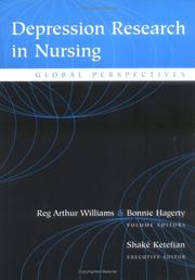 Cover of: Depression Research In Nursing: Global Perspectives