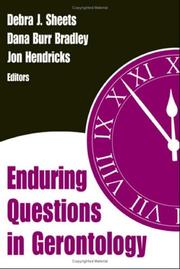 Cover of: Enduring questions in gerontology