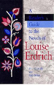 Cover of: A reader's guide to the novels of Louise Erdrich