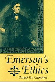 Cover of: Emerson's ethics by Gustaaf Van Cromphout