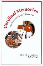 Cover of: Cardinal Memories: Recollections from Baseball's Greatest Fans