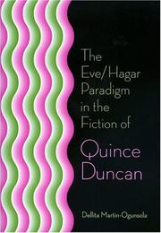 Cover of: The Eve/Hagar Paradigm in the Fiction of Quince Duncan