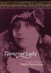 Cover of: Governor lady: the life and times of Nellie Tayloe Ross