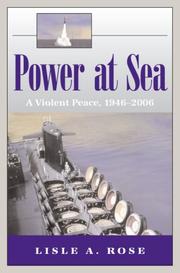Cover of: Power at Sea by Lisle A. Rose