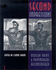 Cover of: Second Impressions: Modern Prints & Printmakers Reconsidered (Tamarind Papers)