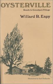 Cover of: Oysterville by Willard R. Espy
