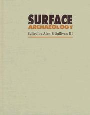 Cover of: Surface archaeology by edited by Alan P. Sullivan III.