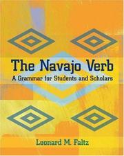 Cover of: The Navajo verb by Leonard M. Faltz
