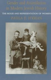 Cover of: Gender and assimilation in modern Jewish history | Paula Hyman