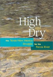 Cover of: High and dry by G. Emlen Hall