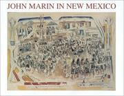 Cover of: John Marin in New Mexico by Sharyn R. Udall