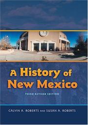 Cover of: A History of New Mexico by Calvin A. Roberts, Susan A. Roberts
