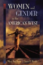 Cover of: Women and gender in the American West by edited by Mary Ann Irwin and James F. Brooks.