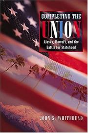 Cover of: Completing the union by John S. Whitehead