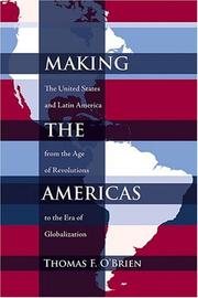 Cover of: Making the Americas by Thomas F. O'Brien