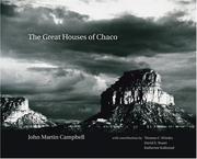 Cover of: The Great Houses of Chaco by John Martin Campbell