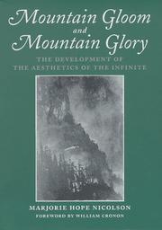 Cover of: Mountain gloom and mountain glory