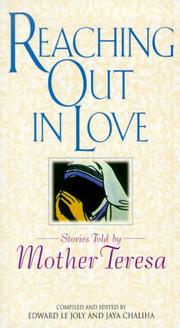 Cover of: Reaching out in love by Saint Mother Teresa