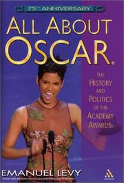 Cover of: All About Oscar | Emanuel Levy