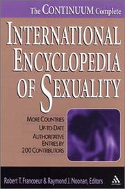 Cover of: The Continuum Complete International Encyclopedia of Sexuality by 