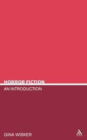 Cover of: Horror fiction: an introduction