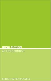 Cover of: Irish fiction by Kersti Tarien Powell