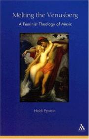 Cover of: Melting the Venusberg by Heidi Epstein