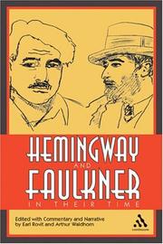 Cover of: Hemingway and Faulkner in their time
