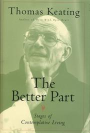 Cover of: The Better Part: Stages of Contemplative Living