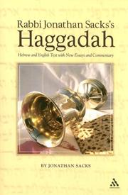 Cover of: Rabbi Jonathan Sacks's Haggadah: Hebrew and English Text With New Essays and Commentary by Jonathan Sacks