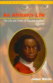 Cover of: An African's Life by Walvin, James.